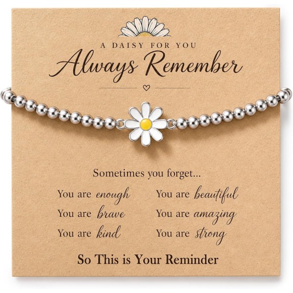 HGDEER Daisy Bracelets for Teen Girls Gifts, Cute Teenage Girl Trendy Stuff HGDEER Daisy Bracelets for Teen Girls Gifts, Cute Teenage Girl Trendy Stuff