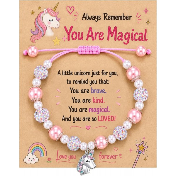 Unicorn Bracelets, Cute Gifts for Little Girls & Girls Unicorn Bracelets, Cute Gifts for Little Girls & Girls
