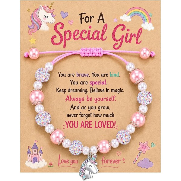 Unicorn Bracelets, Cute Gifts for Little Girls & Girls Unicorn Bracelets, Cute Gifts for Little Girls & Girls
