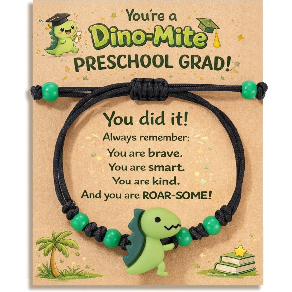 You're a Dino-Mite Kid, Dinosaur Bracelet School Gifts for Boys You're a Dino-Mite Kid, Dinosaur Bracelet School Gifts for Boys